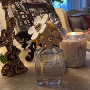 Marc Jacobs White and Cream Candle Holders with Elegant Accents